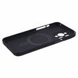 Чохол для iPhone 15 Pro Max, Aramid Fiber Cover, чорний
