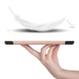 Чехол для Samsung Galaxy Tab S9 FE, Tri-fold, розовый rose gold