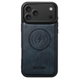 Флип-кейс 2-в-1 для iPhone 17 Pro Max, SUTENI, для MagSafe, синий