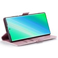 Чохол-книжка для Samsung Galaxy S23 Ultra, ERBORD Waxy Wallet, рожевий