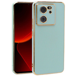 Чехол для Xiaomi 13T / 13T Pro, Glamour CamShield, мятный