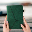 Чехол для Samsung Galaxy Tab S10 Lite / S10 FE / S9 FE / S9, Classic, с местом для стилуса, зелёный