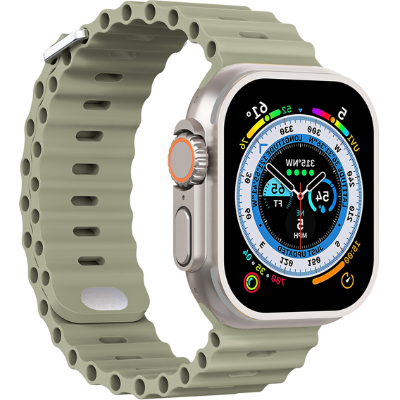 Силіконовий ремінець Apple Watch Ultra 49mm, Black