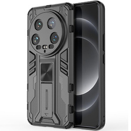 Чехол для Xiaomi 14 Ultra, Military kickstand, чёрный