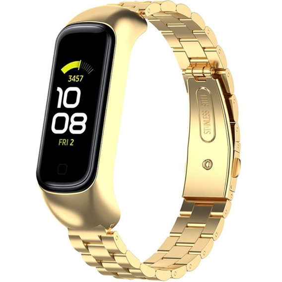 Браслет Stainless для Samsung Galaxy Fit 2 SM-R220, Gold