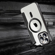 Откидной чехол для iPhone 13 Pro Max, RFID Wallet MagSafe CamShield, чёрный