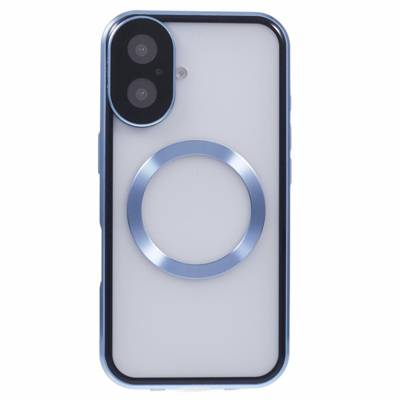 Магнітний чохол Dual Glass MagSafe для iPhone 16, м'яти