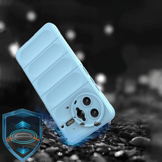 Чехол до Xiaomi Poco F7 Ultra, Gaming Shockproof, синий