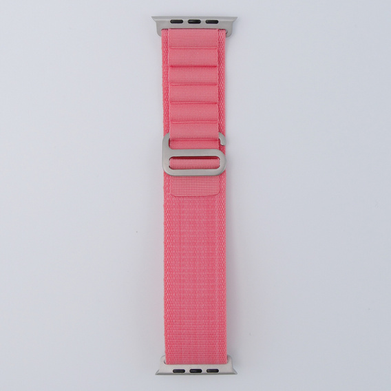 Нейлоновый ремешок для Apple Watch 1/2/3/4/5/6/7/8/SE/ULTRA 42/44/45/49 мм, розовый