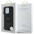 Чехол Guess 4G Circle с классическим логотипом, для MagSafe для iPhone 16 Pro