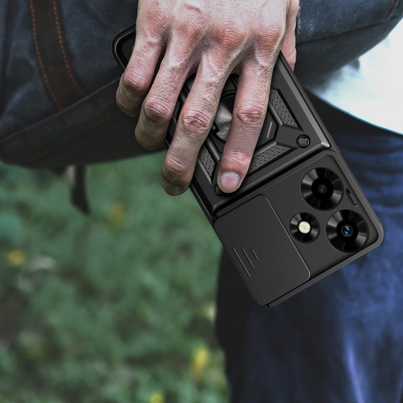 Чохол NOX Camera Slide Infinix Hot 30, CamShield Slide, чорний