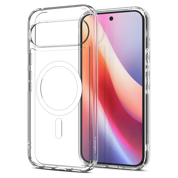 Spigen Ultra Hybrid MagSafe чохол для Google Pixel 10 Pro XL, прозорий/білий