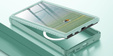 Чехол для Samsung Galaxy S24 Ultra, Shockproof, с пленкой на экран, для MagSafe, зелёный