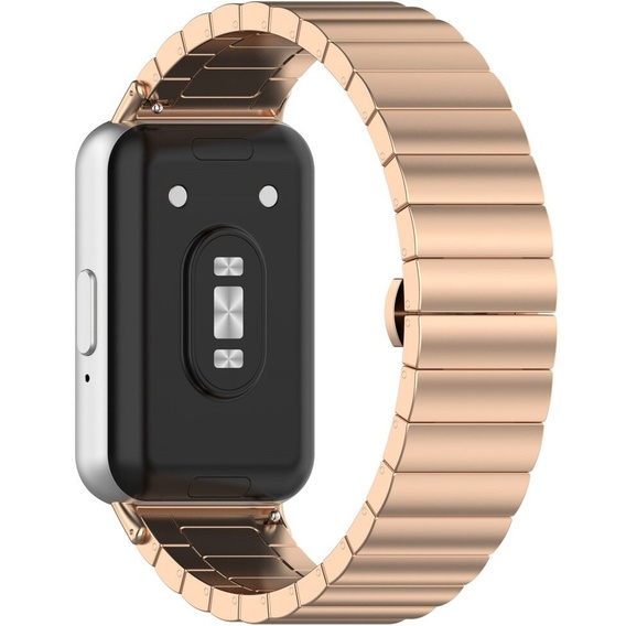 Стальной браслет для Samsung Galaxy Fit 3, розовый