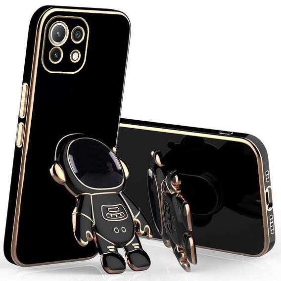 Чехол до Xiaomi Mi 11 Lite / Mi 11 Lite 5G / 11 Lite 5G NE, Astronaut, чёрный