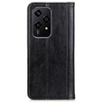 Чохол-фліп для Honor 200 Lite, Split Leather, чорний