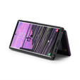 CASEME флип-кейс для Samsung Galaxy S25 Ultra, Litchi Wallet, фиолетовый