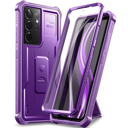 Бронированный чехол для Samsung Galaxy S21 Ultra, Dexnor Full Body, фиолетовый