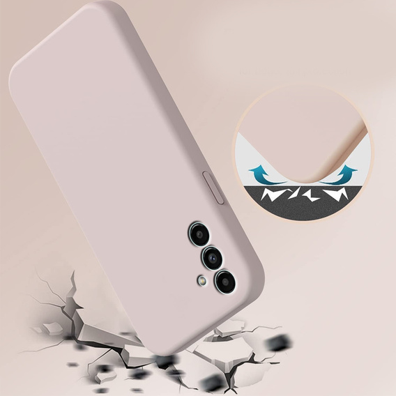 Чехол до Samsung Galaxy A04S / A13 5G, Silicone Lite, розовый