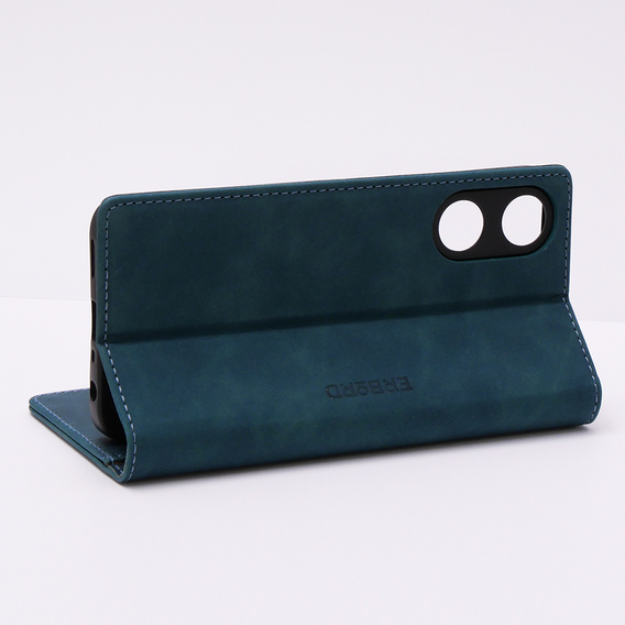 Чохол для Oppo A78 5G, ERBORD Vintage, гаманець з клапаном, м'яти