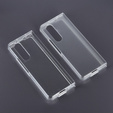 Чехол Rubberized Hard PC Shell для Samsung Galaxy Z Fold 3 5G,  Matte Clear