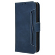 Футляр з клапаном для OnePlus Nord CE4 Lite, Card Slot, темно-синій
