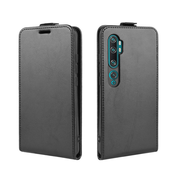 Откидной чехол для Xiaomi Mi Note 10 / 10 Pro, Flip, чёрный