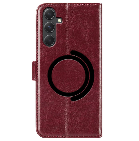 Чохол-книжка для Samsung Galaxy A54 5G, Wallet, do MagSafe, червоний