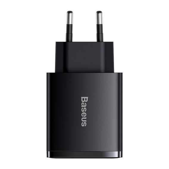 BASEUS  Зарядное устройство 2xUSB + USB Type-C, 30W1- Black
