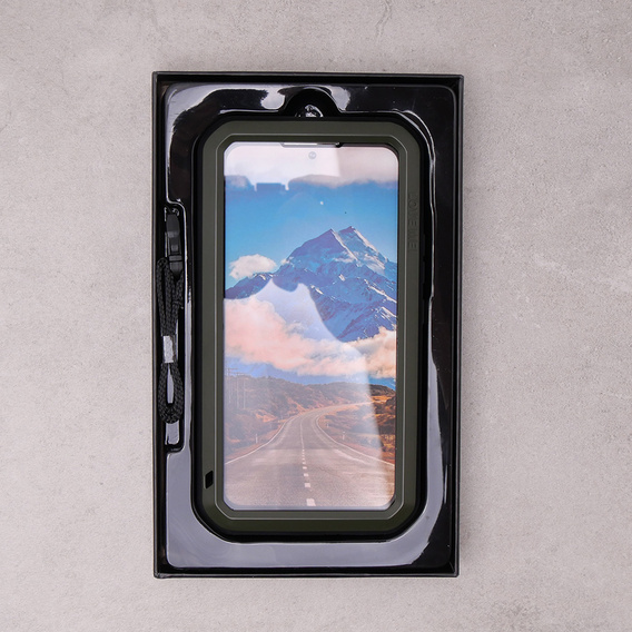 Чoхол Love Mei до Samsung Galaxy A54 5G, armored with glass, зелений