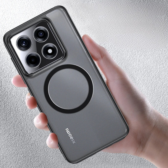 Чехол для Xiaomi 14T Pro, гибридный чехол Fusion Hybrid, для MagSafe, чёрный