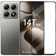 3D загартоване скло для Xiaomi 14T Pro, чорна рамка