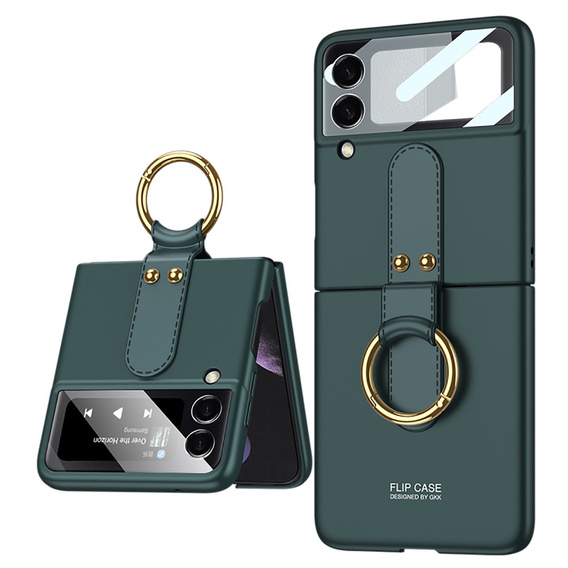 Чoхол GKK PC Case до Samsung Galaxy Z Flip3 5G, Midnight Green