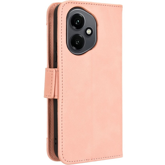 Откидной чехол для Honor 400 5G, Card Slot, розовый