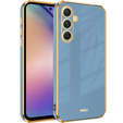 Чехол для Samsung Galaxy A54 5G, Glamour CamShield, синий