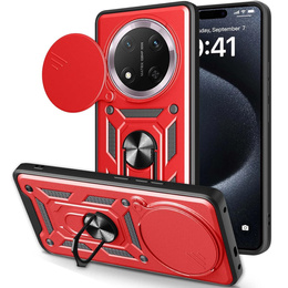 Чохол NOX Camera Slide Honor Magic 7 Lite, CamShield Slide, червоний