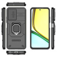 Чохол для Realme C67 4G, KickStand Camera Lens, чорний