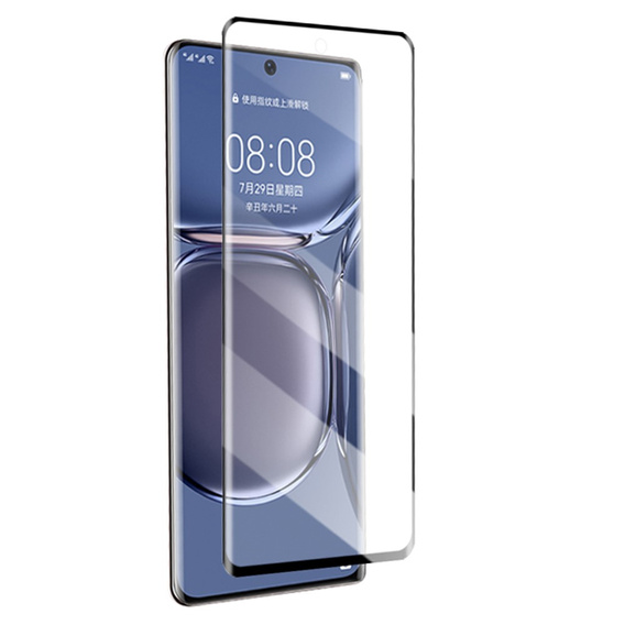 Загартоване скло Mocolo Full Glue для Huawei P50 Pro, чорна рамка