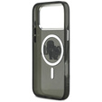 Чехол Karl Lagerfeld IML Glitter Karl & Choupette Sketch Logo MagSafe для iPhone 17 Pro Max