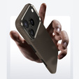 Чехол BENKS Kevlar для Samsung Galaxy S25 Ultra, для MagSafe, Carbon Fiber, чёрный
