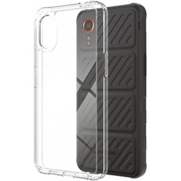 Чехол до Samsung Galaxy Xcover 7, Fusion Hybrid, прозрачный