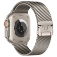 Браслет Milanese для Apple Watch  1/2/3/4/5/6/7/SE (42/44MM) - Black