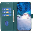 Чохол-книжка для Samsung Galaxy A55 5G,BINFEN Wallet, зелена