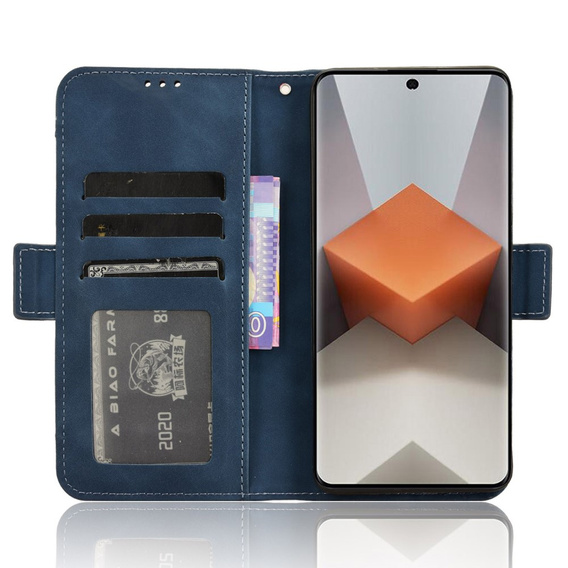 Футляр з клапаном для Xiaomi Redmi Note 13 Pro+, Card Slot, м'яти