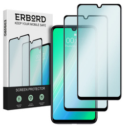 2x Загартоване скло для Xiaomi Redmi Note 7, ERBORD 3D для всього екрану