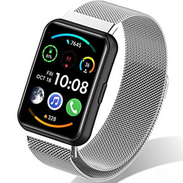 Браслет  MilaneseBand для Huawei Watch Fit 2 - Silver