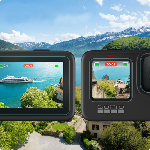 Spigen Защитная пленка для GoPro Hero 9/10/11/12 для передней и задней панели