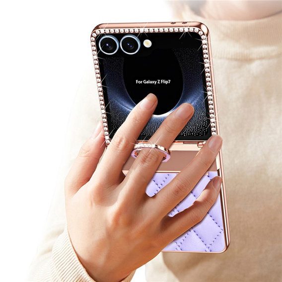 Чехол со стеклом для Samsung Galaxy Z Flip7 5G