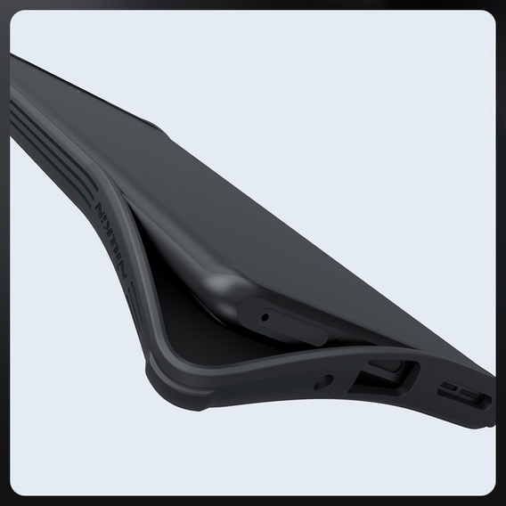 Чохол NILLKIN для Samsung Galaxy A55 5G, Silicone CamShield Case for MagSafe, чорний