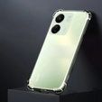 Чехол для Xiaomi Redmi 13C, Anti-Shock, прозрачный + стекло 9H